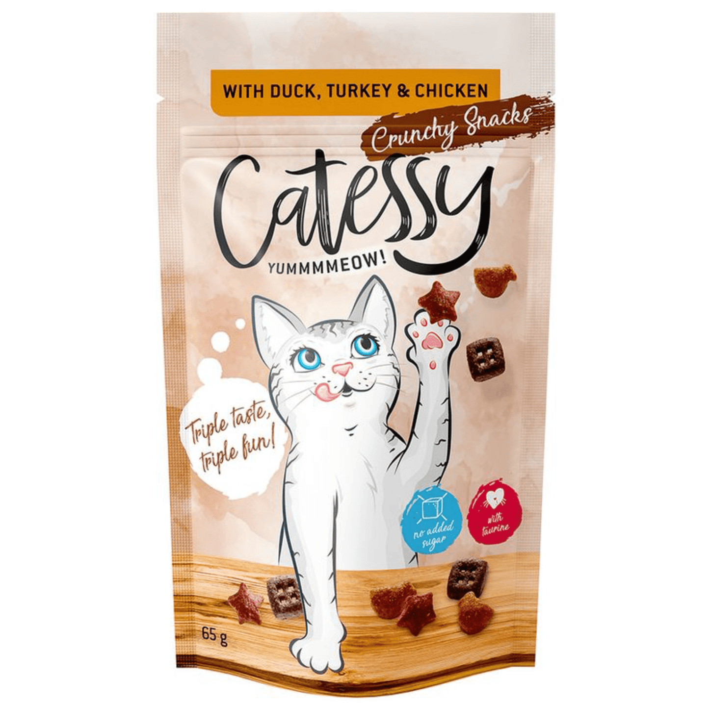 Catessy Knapperige Snacks 65 g (PRE - ORDER) - Paw Paradise